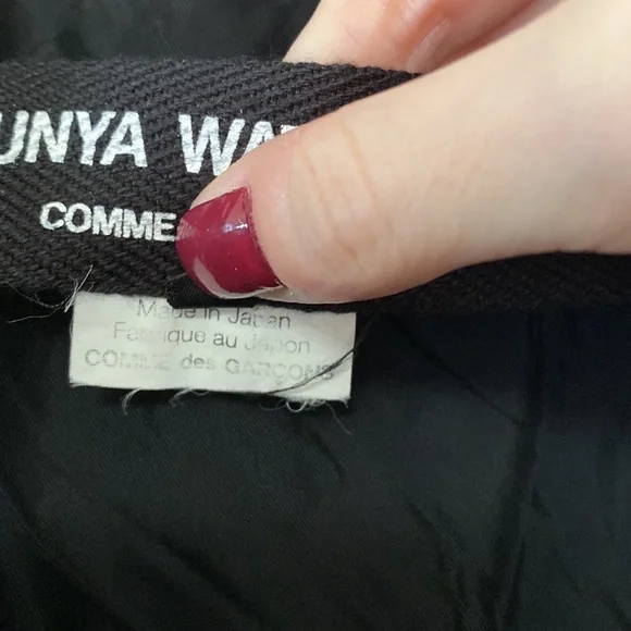 Junya Wananabe Comme des Garcons Black Wool Blazer - Picture 7 of 14